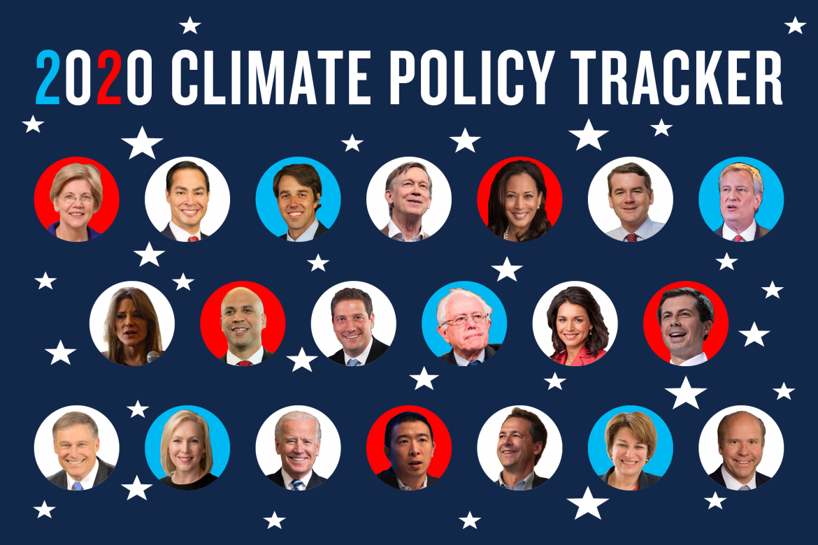 Chart Comparing Presidential Candidates